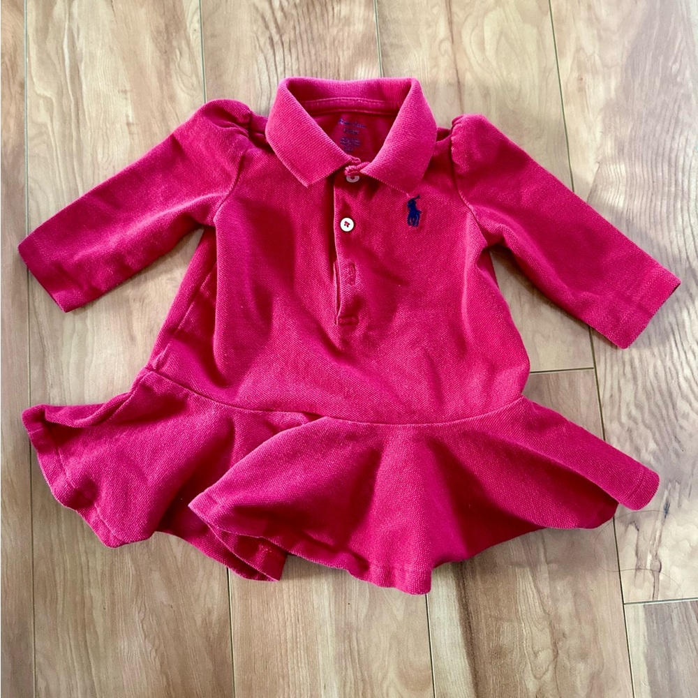 Baby Red Polo Ralph Lauren Dress